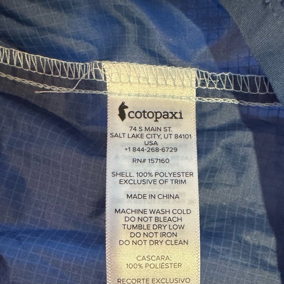 Cotopaxi Women’s Teca Half-Zip Windbreaker XL - Picture 6 of 6